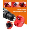 VANSORK 8 Pieces PVC Pipe Reamer Kit with 1/2 inch,