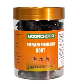 Prepared Rehmannia Root 8.81oz/250g 熟地黄(Shu Di Huang)