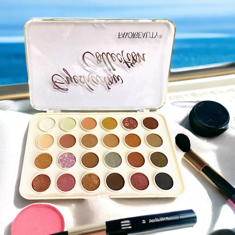 Favorbeauty Paleta De Sombras Y Rostro 24 Tonalidades Diferentes 2