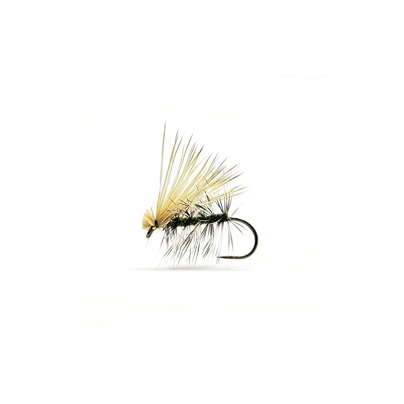 river peak Elk Hair Cadiz (Bleach) Barbless by Domestic Proteyer