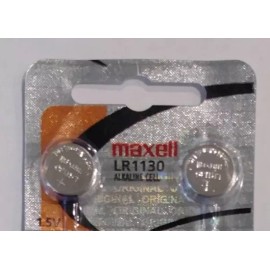 2 Maxell LR1130 AG10 389 390 189 L1131 Alkaline Batteries "Hologram"