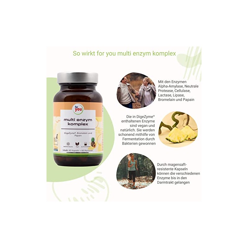 for you Multi Enzyme Complex – 2 x 60 Capsules