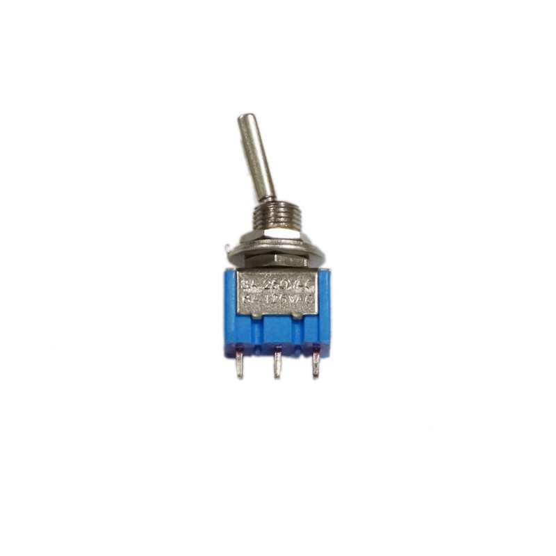 Mini Switch for Guitar/Effector/Electronic Circuit, ON-ON Type, 1 Circuit, 2