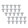 G-PLUS Door Weatherstrip Clips Nylon 3/16" Hole, 25pcs Window Weather