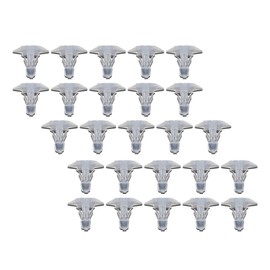 G-PLUS Door Weatherstrip Clips Nylon 3/16" Hole, 25pcs Window Weather Strip Clips 21077575