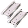 Pair of 8" Heavty Duty Double Action Spring Hinges, Self