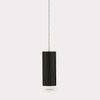 Pushka Home Contemporary Solid Brass Matte Black Cylindrical Bathroom Toilet