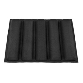 Moule a Pain Sous-Marin, Bread Mold,Silicone Perforated Baking Forms Mold French Baguette Bread Pan Food Mat Non Stick Baking Liners Silicone Loaf Pan Baking Pan for Baking Baguettes,Hot Dog Buns