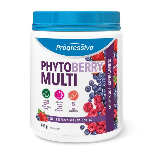 Progressive Health Progressive PhytoBerry Multivitamin Supplement Powder - 850 g