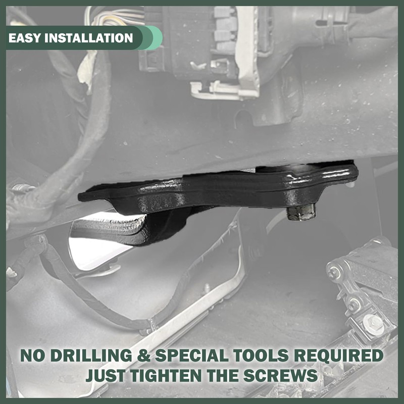 Heavy Duty Front Tow Hooks Fit for 2019-2024 Dodge Ram