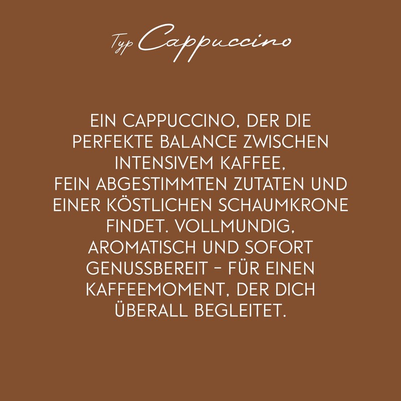 Krüger Signature Blend Cappuccino, 10 x 14 g Sachets Instant