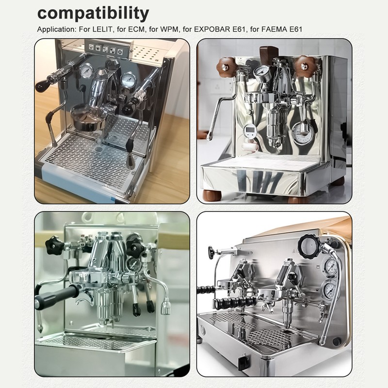 Coffee Machine Wood Grouphead Heat Resistant Professional Grouphead Ring Replacement