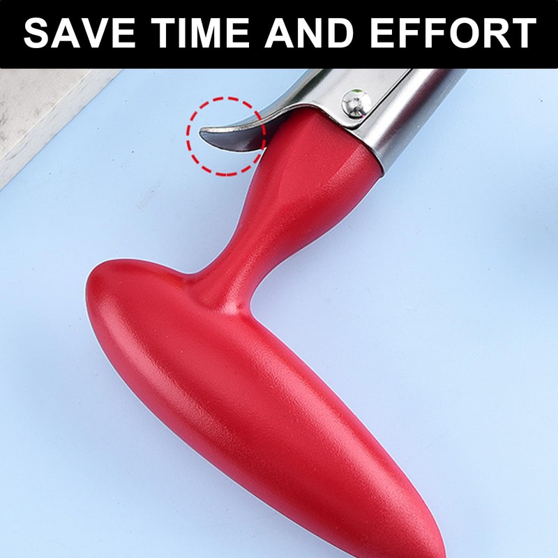 Apple Corer Remover - Stainless Steel Fruit Core Extractor -