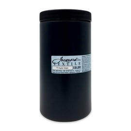 Jacquard Textile Color Apple Green - Permanent Fabric Paint for Clothes, Furniture Upholstery, Shoes or Tote Bags – Indoor & Outdoor Fabric Paint – 32 Oz Jar, Upholstery Fabric Paint