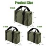Tool Bag, Wide Mouth Tool Bag, Durable Canvas Tool Bag,