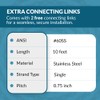 PGN #60 Stainless Steel Roller Chain - 10 Feet +
