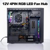 YARCHONN 12V 4PIN RGB Hub 1 to 11 Way LED