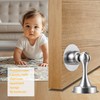 TOPTAKE Door Stoppers - Versatile and Durable Stainless Steel Door