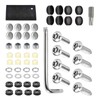 Downhill 54 PCS License Plate Screws Kit, Rustproof Anti Theft