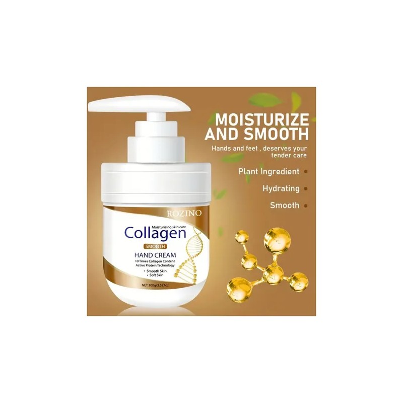 Crema Reparadora Manos Pies Colágeno (10x) Ah Retinol 100g Todo