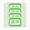 Nature Republic 네이처리퍼블릭 저자극 간편 수딩 앤 모이스처 알로에베라 클렌징 티슈 80매, 4개 Nature Republic Low-Irritation Convenient Soothing & Moisturizing Aloe Vera Cleansing Tissue 80 Sheets, 4 Packs