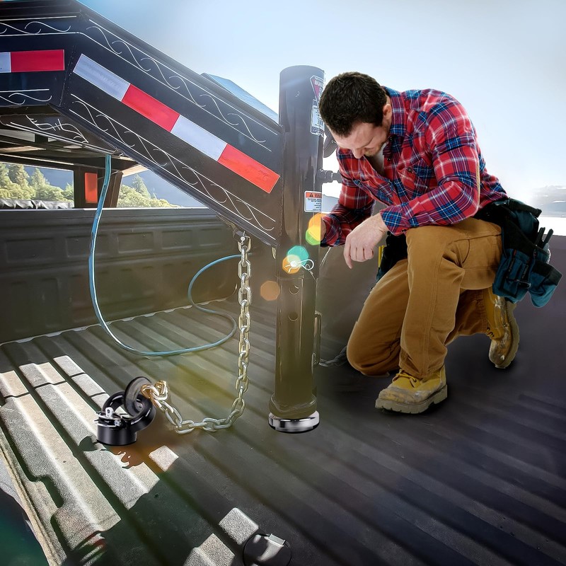 Gooseneck Hitch Ball Kit - 60618 Puck System with 2-5/16-Inch