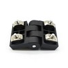Fullerkreg Hinge Black Profile 40 Slot 8 with Attachment with