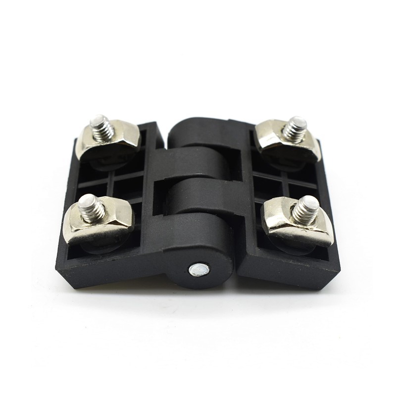 Fullerkreg Hinge Black Profile 40 Slot 8 with Attachment with