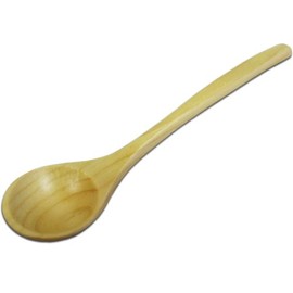 Lightweight and Safe Natural Japanese Japanese Cypress [Wooden Teaspoon] made in Japan 池田 Wood