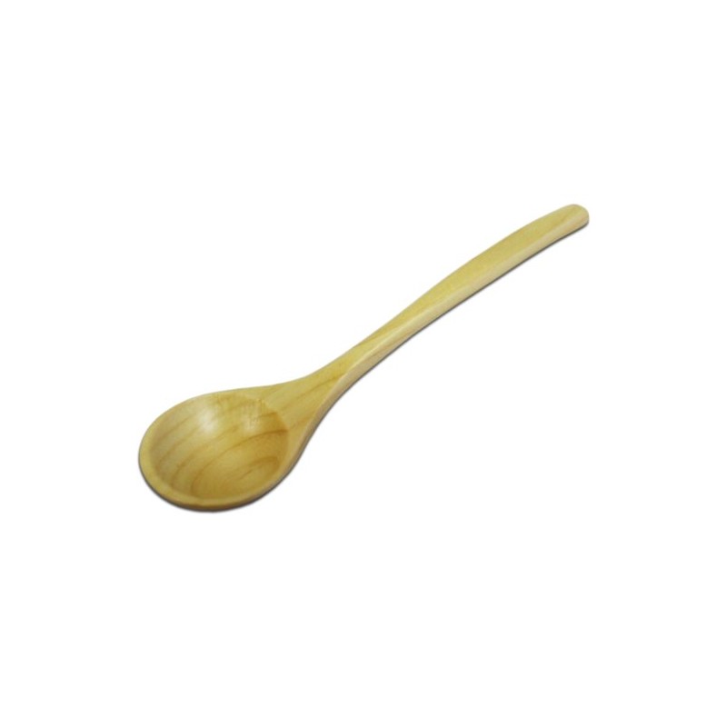 Lightweight and Safe Natural Japanese Japanese Cypress [Wooden Teaspoon] made