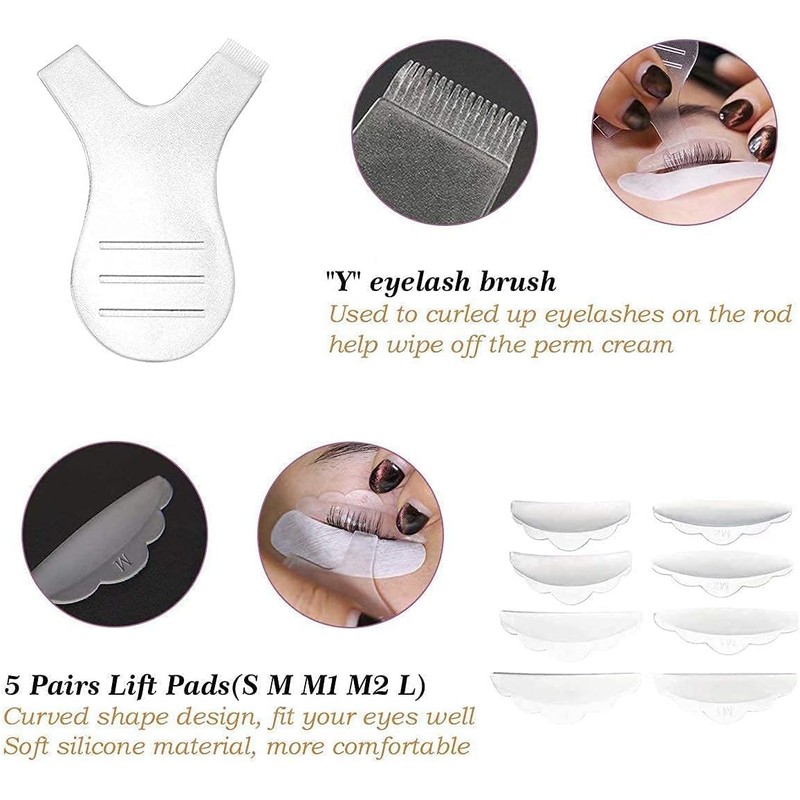 Lifting Pestañas, Lash Lift Kit Levantamiento de Pestañas Kit de