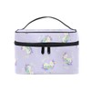 Cosmetic Bag Makeup Case, Unicorn Pattern Pressed Cosmetic Case with