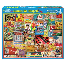 White Mountain Puzzles The Games We Played - 1000 Piece Jigsaw Puzzle