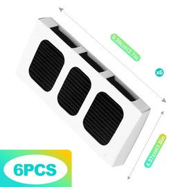 KornaDoz 6 Pack PAULTRA2 Refrigerator Air Filter – Universal Fit for Frigidaire High-Efficiency Models, 6-Month Odor Removal Filter