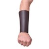 Battle-Merchant Bow Cuff in Brown Leather Archery Bracelet