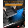CDEFG for Nissan Titan 2020-2025 Accessories Center Console Organizer Tray