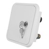 RV Water Inlet SquareShape with Cigar Lighter Pressure Filling Port