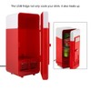 PC USB Mini Refrigerator Fridge Beverage Drink Can Cooler Warmer