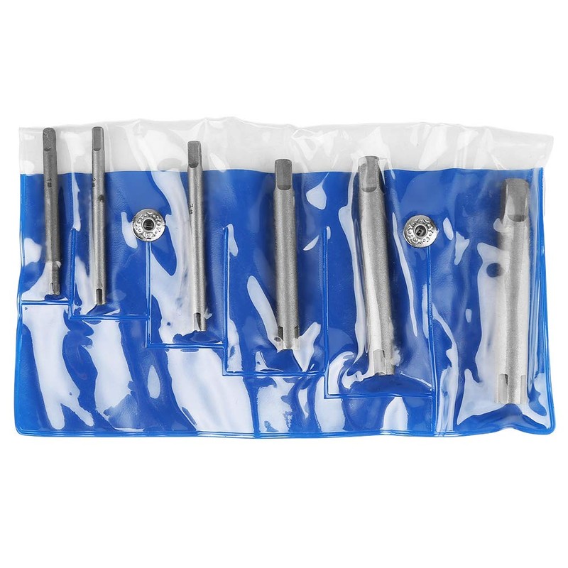 Fafeicy Stripped Screw Remover, Tap Extractor Set, High Speed Steel