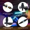 2PCS 3FT Whip Lights with Spring Base, Spiral RGB LED