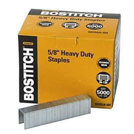 Bostitch Heavy Duty Premium Staples, Staples 85-130 Sheets, 5/8" - 5,000 Staples (SB353/8-5M)