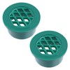 Pastlla Round Flat Drain Grate Cover, for Lawns, Parterre, Fit