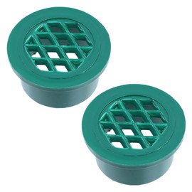 Pastlla Round Flat Drain Grate Cover, for Lawns, Parterre, Fit 2" Pipe