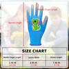 hisptgo Kids Gardening Gloves for Age 3-12, Durable Rubber Coated