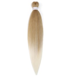 BALINGHAIR Pre Stretched Braiding Hair Ombre Beige Braids Hair Extensions 26 Inch(27/613#-1Pcs)
