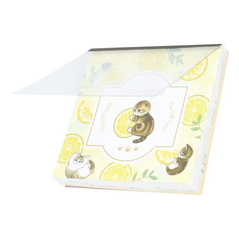 Sunstar Stationery Mofusand Memo Square Lemon Tea S2840464