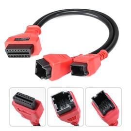 GODIAG 12+8 Adapter Cable for Chrysler FCA Authorization Gateway Security Bypass Cable for Autel Maxisys Universal Connector for Dodge Ram Jeep