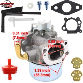 New Carburetor Carb For Craftsman Intek tiller w/6.0 hp B&S motor