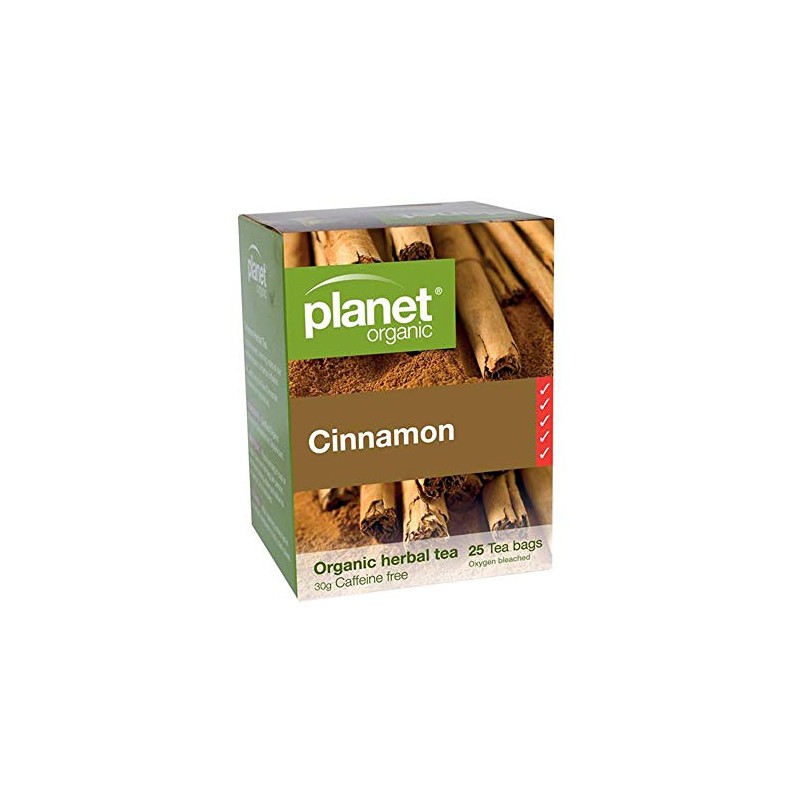 Planet Organic Cinnamon 25 Tea Bags