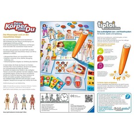 Ravensburger Tiptoi 00560 “Dein Körper und du” Game [German Edition]